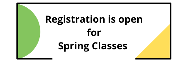 Registration is open for winter classes
